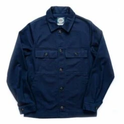 Navy Drivers Jacket