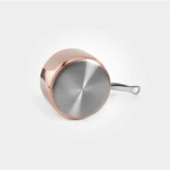 16cm Copper Induction Saucepan & Lid -Home And Daily Necessities Store 16cm copper induction saucepan with lid base 600x600 1