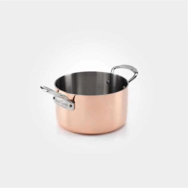 20cm Copper Induction Casserole Pan & Lid 4 20cm Copper Induction Casserole Pan & Lid - Image 2