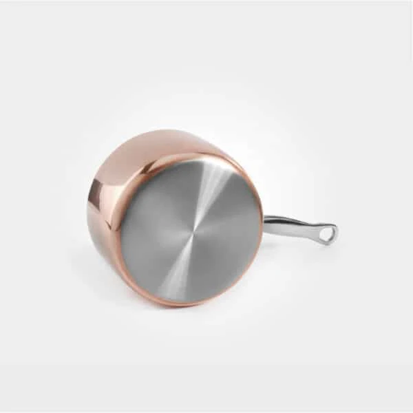 20cm Copper Induction Saucepan & Lid 4 20cm Copper Induction Saucepan & Lid - Image 2