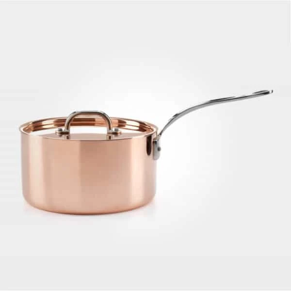 20cm Copper Induction Saucepan & Lid 3 20cm Copper Induction Saucepan & Lid