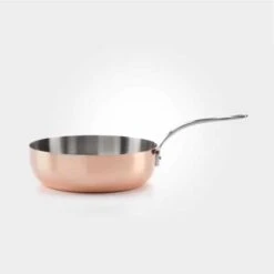 24cm Copper Induction Chef Pan