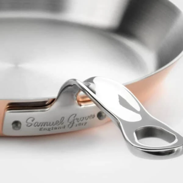 28cm Copper Induction Frying Pan 5 28cm Copper Induction Frying Pan - Image 3