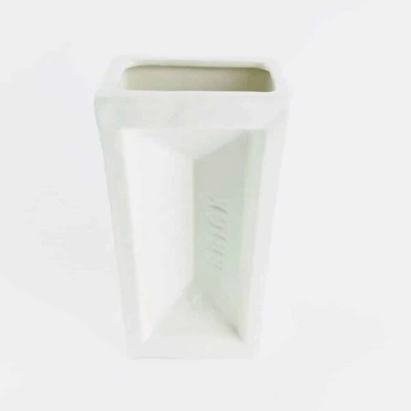 White London Brick Vase 3 White London Brick Vase