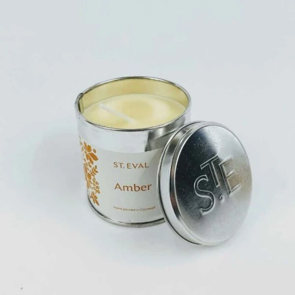 Amber Tin Candle 4 Amber Tin Candle - Image 2