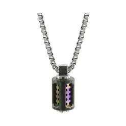 Aero Stainless Steel Necklace -Home And Daily Necessities Store Bailey aero necklace rainbow 600x600 1