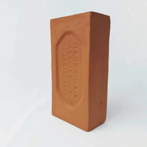 Terracotta Birmingham Brick Vase 4 Terracotta Birmingham Brick Vase - Image 2