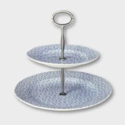 Pale Blue Felicity 3 Tier Cake Stand
