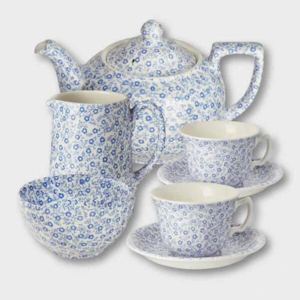 Pale Blue Felicity Tea Set 3 Pale Blue Felicity Tea Set