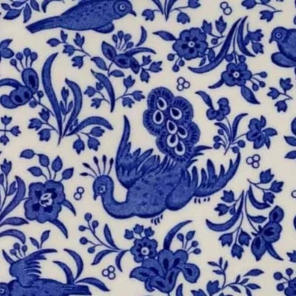 Blue Regal Peacock Tea Set 5 Blue Regal Peacock Tea Set - Image 3