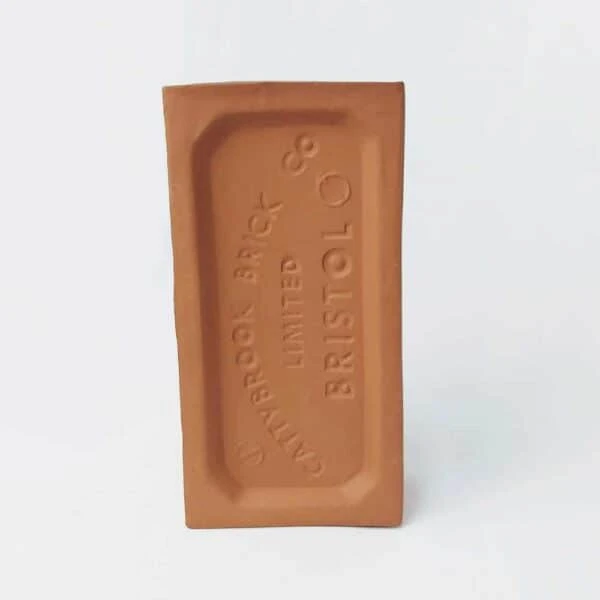 Terracotta Bristol Brick Vase 4 Terracotta Bristol Brick Vase - Image 2