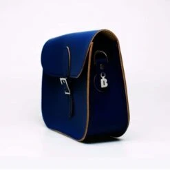 Insignia Blue Full Pint Satchel 7 Insignia Blue Full Pint Satchel -Home And Daily Necessities Store Brit Stitch full pint insignia blue side 600x600 1