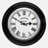 Classic Black Factory Clock Roman Numerals 1 Classic Black Factory Clock Roman Numerals -Home And Daily Necessities Store British museum clock roman numerals silver bevel 800x800 front 600x600 1