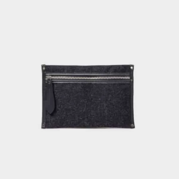 Docket Small Pouch – Black 4 Docket Small Pouch – Black - Image 2