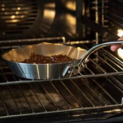 26cm Steel Frying Pan 7 26cm Steel Frying Pan -Home And Daily Necessities Store Classic TriPly Frypan Oven proof 1 600x600 1