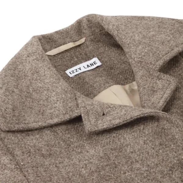 Denholme Coat – Natural Grey 6 Denholme Coat – Natural Grey - Image 4