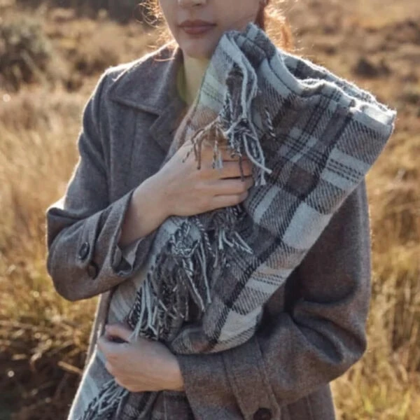 Denholme Coat – Natural Grey 7 Denholme Coat – Natural Grey - Image 5