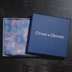 Dot Dash Silk Pocket Square – Pink 9 Dot Dash Silk Pocket Square – Pink -Home And Daily Necessities Store Dots and dash pink in box