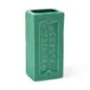 Green Glasgow Brick Vase -Home And Daily Necessities Store GLASGOWGREEN ANGLE 600x600 1