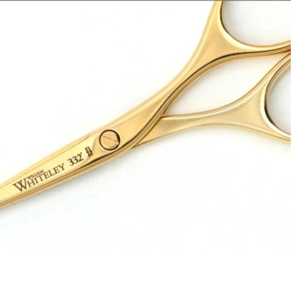 Gold Plated Embroidery Scissors 4 Gold Plated Embroidery Scissors - Image 2