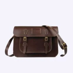 Chestnut Brown Leather Satchel 8 Chestnut Brown Leather Satchel -Home And Daily Necessities Store Garstin front brown 800 x 800 grey background web 600x600 1