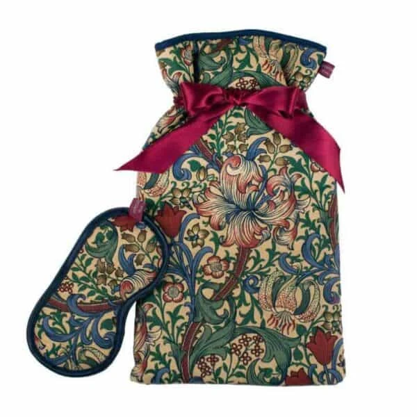 Golden Lily Eye Mask And Hot Water Bottle 3 Golden Lily Eye Mask And Hot Water Bottle