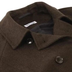 Haworth Jacket – Brown 10 Haworth Jacket – Brown -Home And Daily Necessities Store Haworth brown collar close up 600x600 1