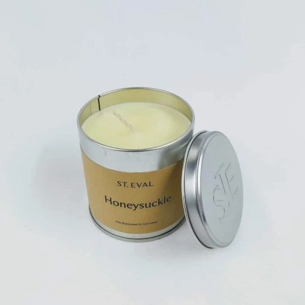 Honeysuckle Tin Candle 4 Honeysuckle Tin Candle - Image 2