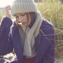 Orange And Grey Beanie 11 Orange And Grey Beanie -Home And Daily Necessities Store Izzy Lane beanie women lifestyle 600x600 3