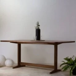 Refectory Table In Walnut