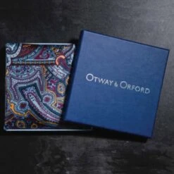 Labyrinth Silk Pocket Square – Pale Blue, Burgundy & Gold 11 Labyrinth Silk Pocket Square – Pale Blue, Burgundy & Gold -Home And Daily Necessities Store Labyrinth blue burgandy gold box 600x600 1