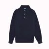 Navy Kelly Long Sleeve Sports Collar Jumper 1 Navy Kelly Long Sleeve Sports Collar Jumper -Home And Daily Necessities Store Mallochs Navy Kelly collar 1 600x600 1