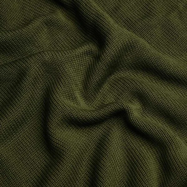 Khaki Green Gullane Cotton Crew Neck 5 Khaki Green Gullane Cotton Crew Neck - Image 3