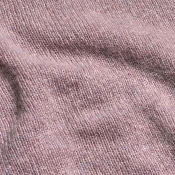 Pink Wreay Shetland Wool Crew Neck 5 Pink Wreay Shetland Wool Crew Neck - Image 3
