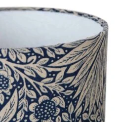 Marigold Indigo Cotton Lampshade 20cm 9 Marigold Indigo Cotton Lampshade 20cm -Home And Daily Necessities Store Marigold indigo lampshade 800x800 cu 600x600 1