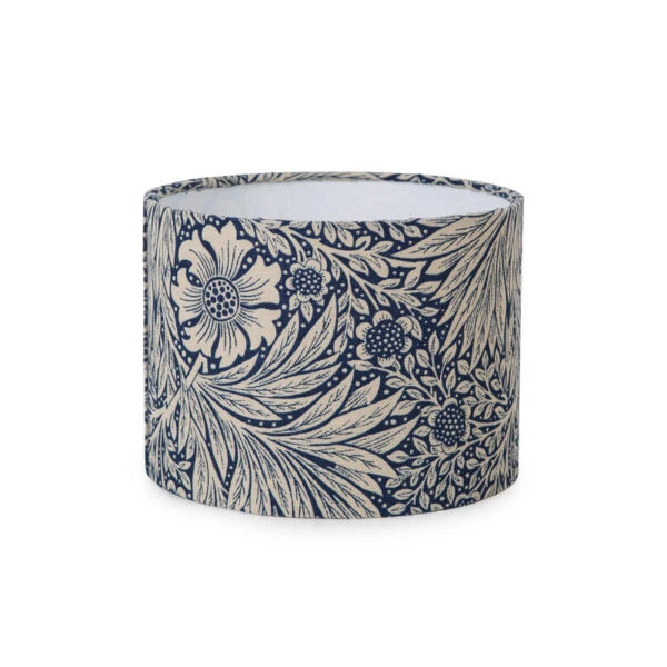 Marigold Indigo Cotton Lampshade 20cm 3 Marigold Indigo Cotton Lampshade 20cm