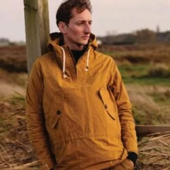 Mustard Hooded Smock 12 Mustard Hooded Smock -Home And Daily Necessities Store Mustard hooded smock lifestyle 1 600x600 1