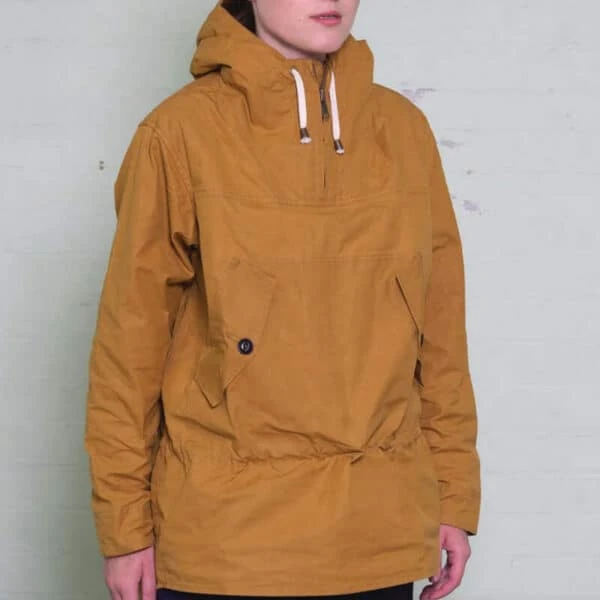 Mustard Hooded Smock 4 Mustard Hooded Smock - Image 2