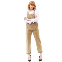 Stone Overalls 12 Stone Overalls -Home And Daily Necessities Store My overalls khaki high heels 600x600 1