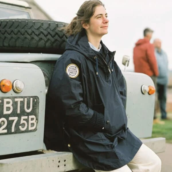 Navy Norfolk Sea Cape 4 Navy Norfolk Sea Cape - Image 2