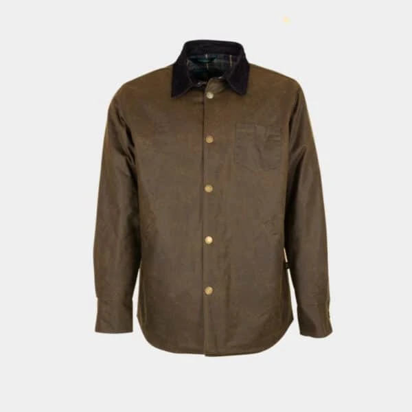 Men’s Alum Waxed Shirt – Caramel 3 Men’s Alum Waxed Shirt – Caramel