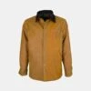 Men’s Alum Waxed Shirt – Gold 1 Men’s Alum Waxed Shirt – Gold -Home And Daily Necessities Store OB Alum shirt Gold front clipped rev 1 600x600 1