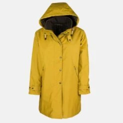 Women’s Brighton Staywax Parka – Mustard