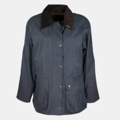 Women’s Country Girl Wax Jacket – Navy