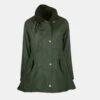 Women’s Olivia Waxed Jacket – Green 2 Women’s Olivia Waxed Jacket – Green -Home And Daily Necessities Store OB Olivia waxed jacket green front clipped rev 1 600x600 1
