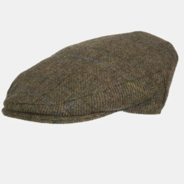 Walker Tweed Cap – Brown Check 3 Walker Tweed Cap – Brown Check