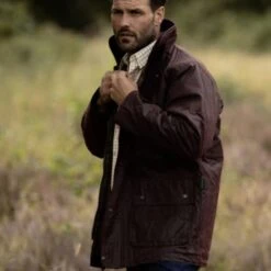 Men’s Kingsbridge Jacket – Chestnut 5 Men’s Kingsbridge Jacket – Chestnut -Home And Daily Necessities Store OB knightbridge waxed jacket chestnut lifestyle 600x600 1