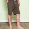 Deck Shorts – Olive 1 Deck Shorts – Olive -Home And Daily Necessities Store OLive shorts front 600x600 1