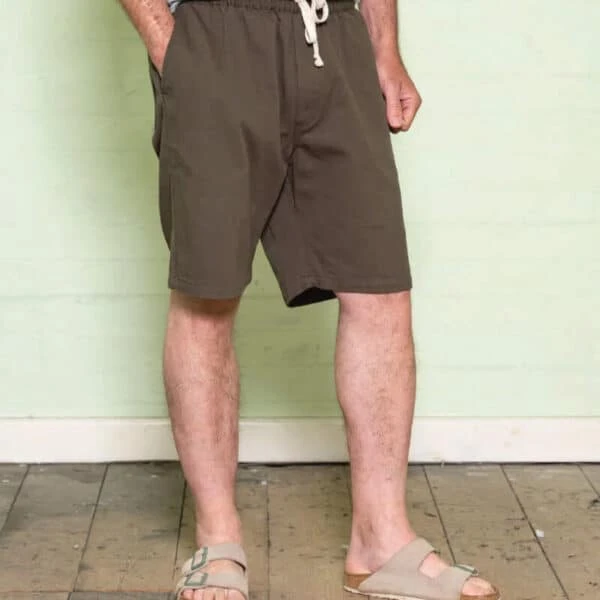 Deck Shorts – Olive 3 Deck Shorts – Olive
