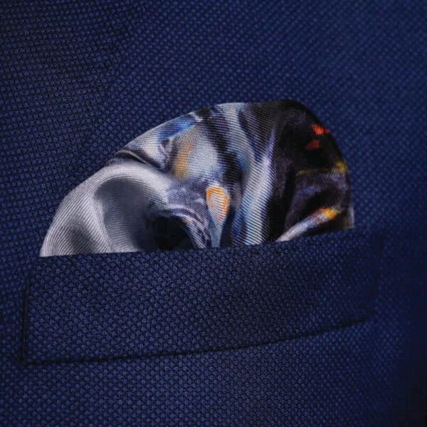 On A Mission Pocket Square Medium 4 On A Mission Pocket Square Medium - Image 2